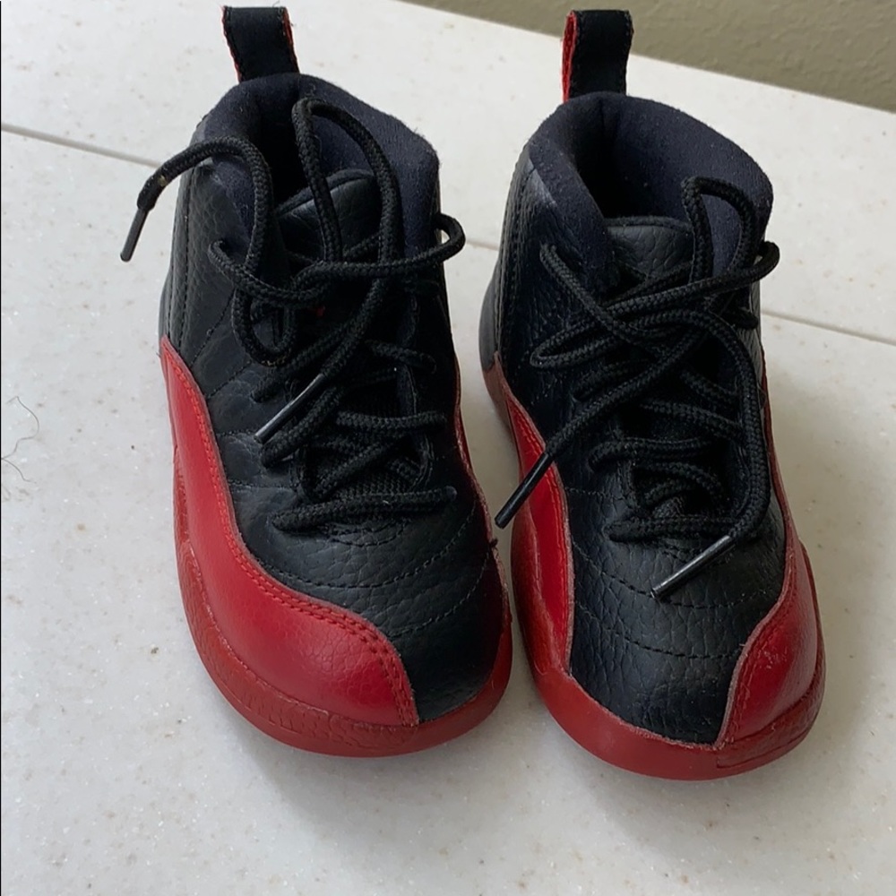 Red and black Jordan’s